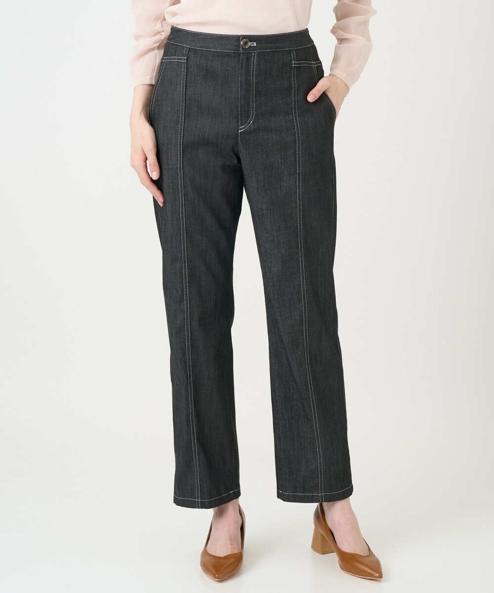 PRLEE22290 CHRISTIAN AUJARD(クリスチャン・オジャール) シンプルフィットデニム ブラック