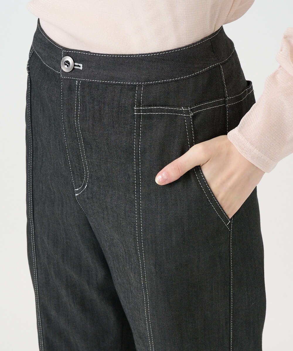 PRLEE22290 CHRISTIAN AUJARD(クリスチャン・オジャール) シンプルフィットデニム ブラック