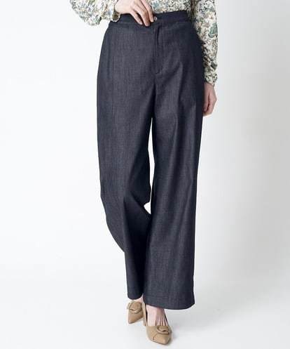 PRLES53290 CHRISTIAN AUJARD シャンブレーデニムパンツ
