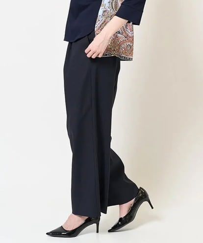 PRLGB20300 CHRISTIAN AUJARD [接触冷感･吸水速乾･紫外線防止]ウエストゴムセミワイドパンツ