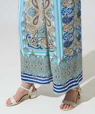 PRLGD25430 CHRISTIAN AUJARD(クリスチャン・オジャール) マリンブルーペーズリーパンツ ブルー系