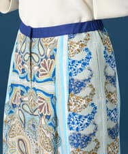 PRLGD25430 CHRISTIAN AUJARD(クリスチャン・オジャール) マリンブルーペーズリーパンツ ブルー系