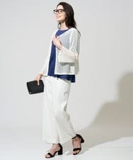 PRLGD31290 CHRISTIAN AUJARD(クリスチャン・オジャール) リネンリラックスワイドパンツ ホワイト