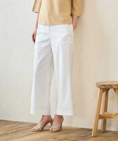 PRLGD31290 CHRISTIAN AUJARD リネンリラックスワイドパンツ