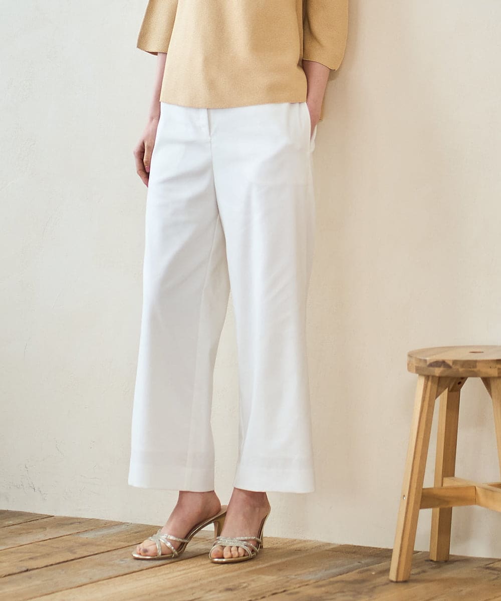 PRLGD31290 CHRISTIAN AUJARD リネンリラックスワイドパンツ