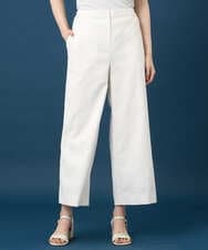 PRLGD31290 CHRISTIAN AUJARD(クリスチャン・オジャール) リネンリラックスワイドパンツ ホワイト