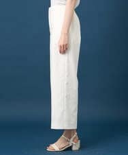 PRLGD31290 CHRISTIAN AUJARD(クリスチャン・オジャール) リネンリラックスワイドパンツ ホワイト