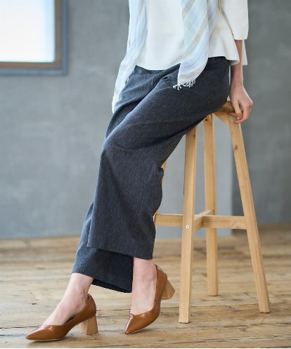 PRLGD31290 CHRISTIAN AUJARD リネンリラックスワイドパンツ