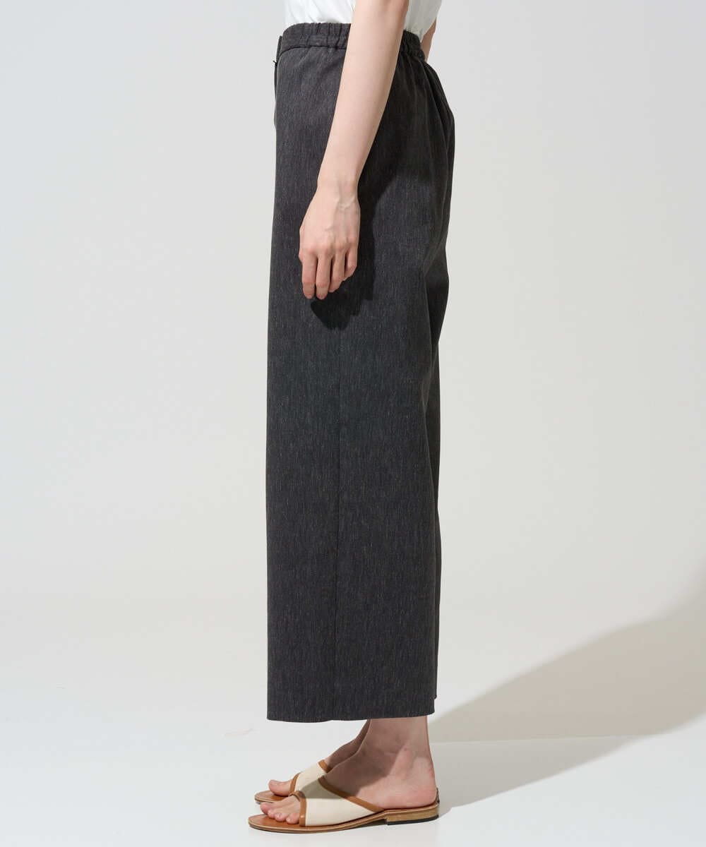 PRLGD31290 CHRISTIAN AUJARD(クリスチャン・オジャール) リネンリラックスワイドパンツ ブラック