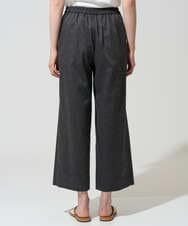 PRLGD31290 CHRISTIAN AUJARD(クリスチャン・オジャール) リネンリラックスワイドパンツ ブラック