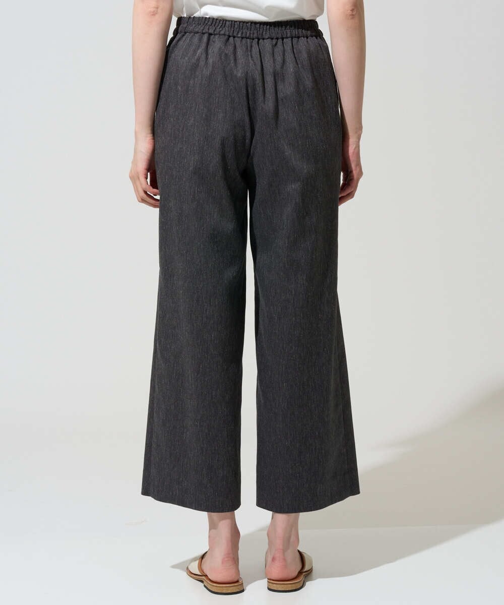 PRLGD31290 CHRISTIAN AUJARD(クリスチャン・オジャール) リネンリラックスワイドパンツ ブラック