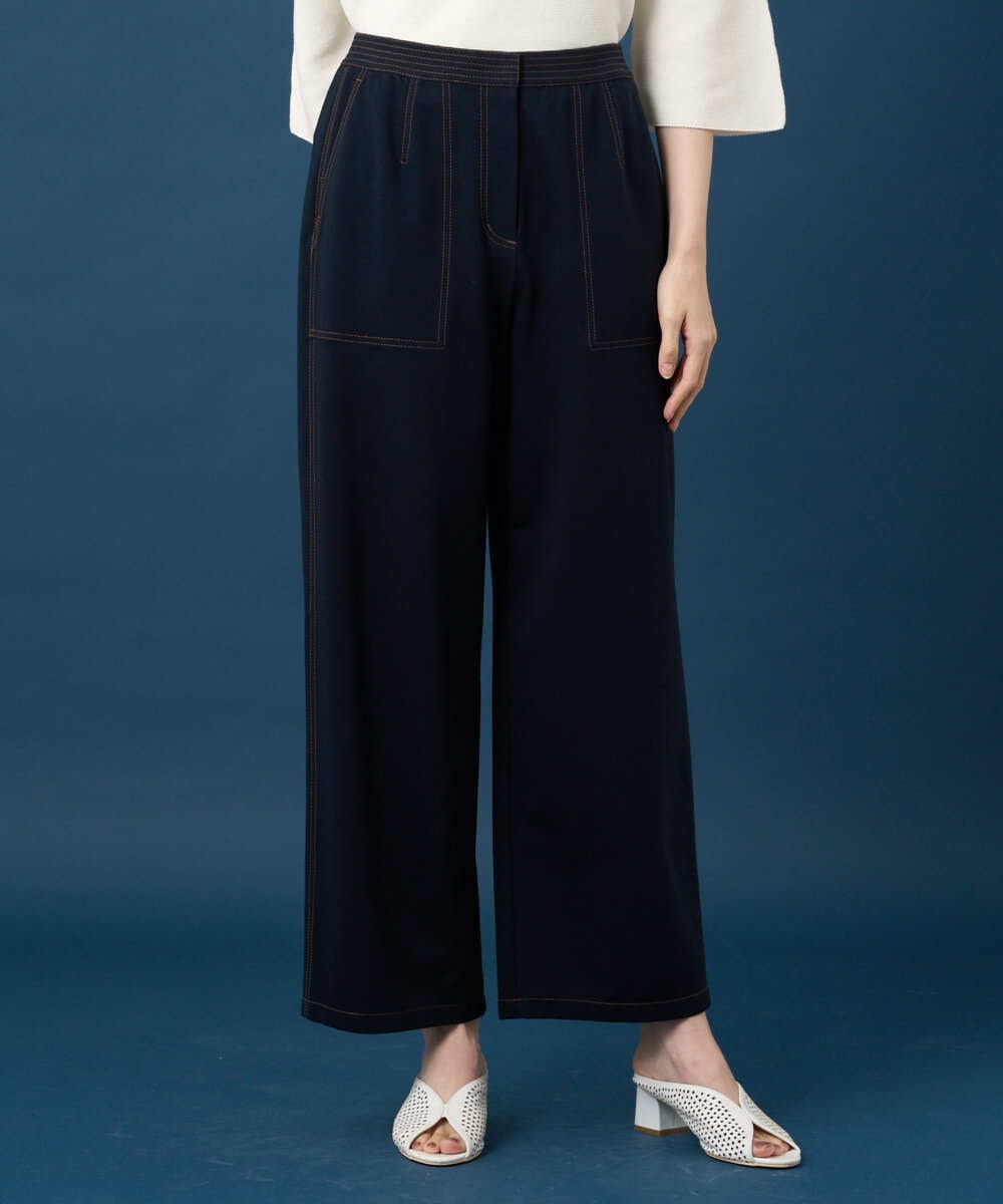 PRLGD42290 CHRISTIAN AUJARD(クリスチャン・オジャール) [セットアップ対応]ドライタッチジャージーパンツ ネイビー