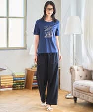 PRLGD42290 CHRISTIAN AUJARD(クリスチャン・オジャール) [セットアップ対応]ドライタッチジャージーパンツ ネイビー