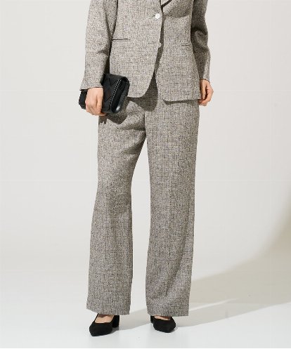 PRLGE01390 CHRISTIAN AUJARD [セットアップ対応]ラスティックツイードパンツ