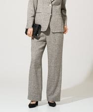 PRLGE01390 CHRISTIAN AUJARD(クリスチャン・オジャール) [セットアップ対応]ラスティックツイードパンツ ブラウン