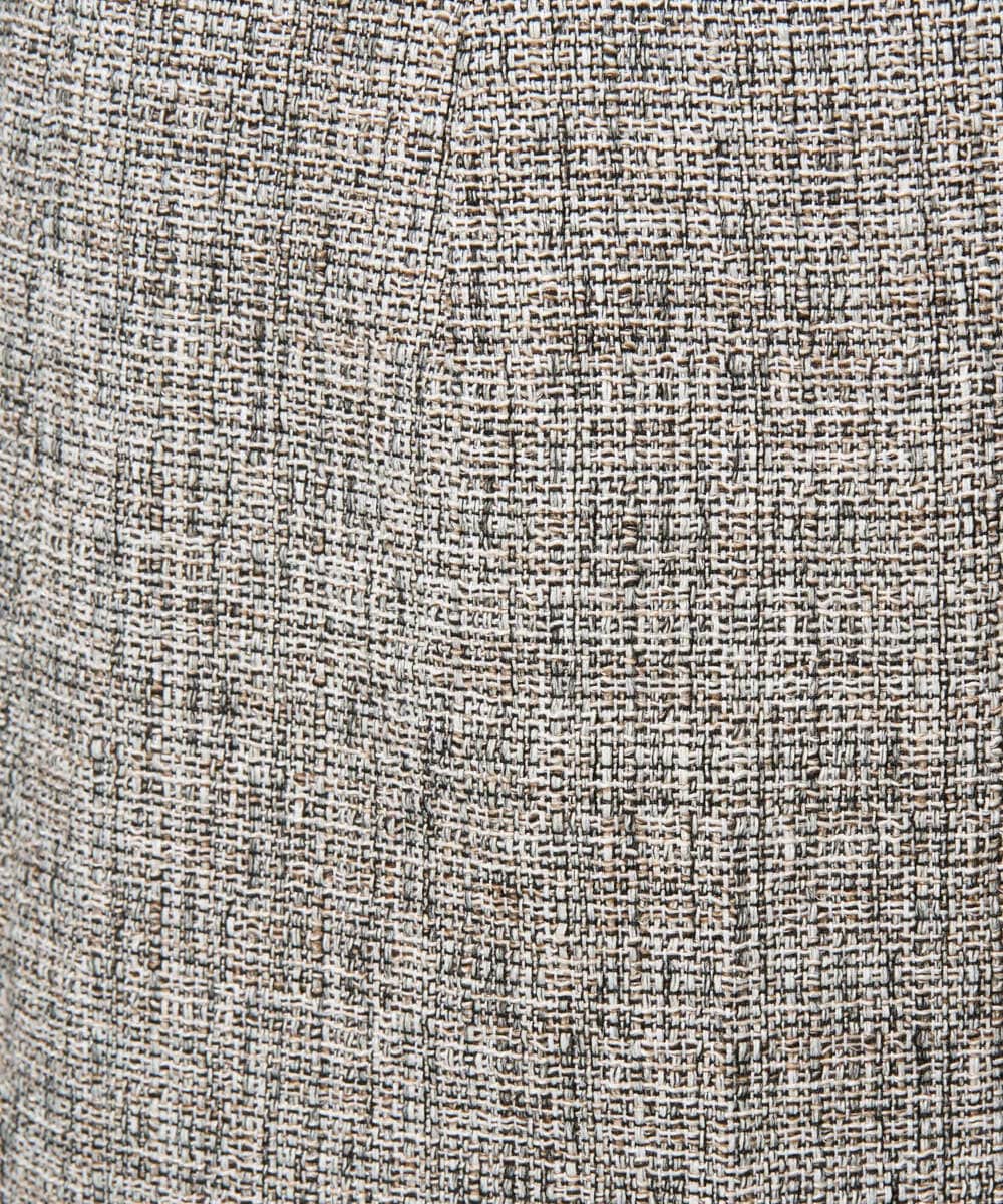 PRLGE01390 CHRISTIAN AUJARD(クリスチャン・オジャール) [セットアップ可能]ラスティックツイードパンツ ブラウン