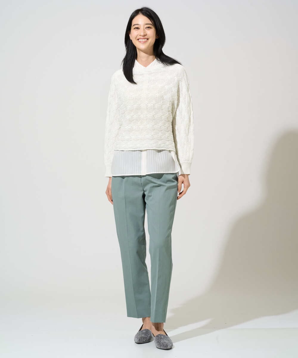 PRLGE06250 CHRISTIAN AUJARD(クリスチャン・オジャール) [通気性]リランチェスティックパンツ グリーン