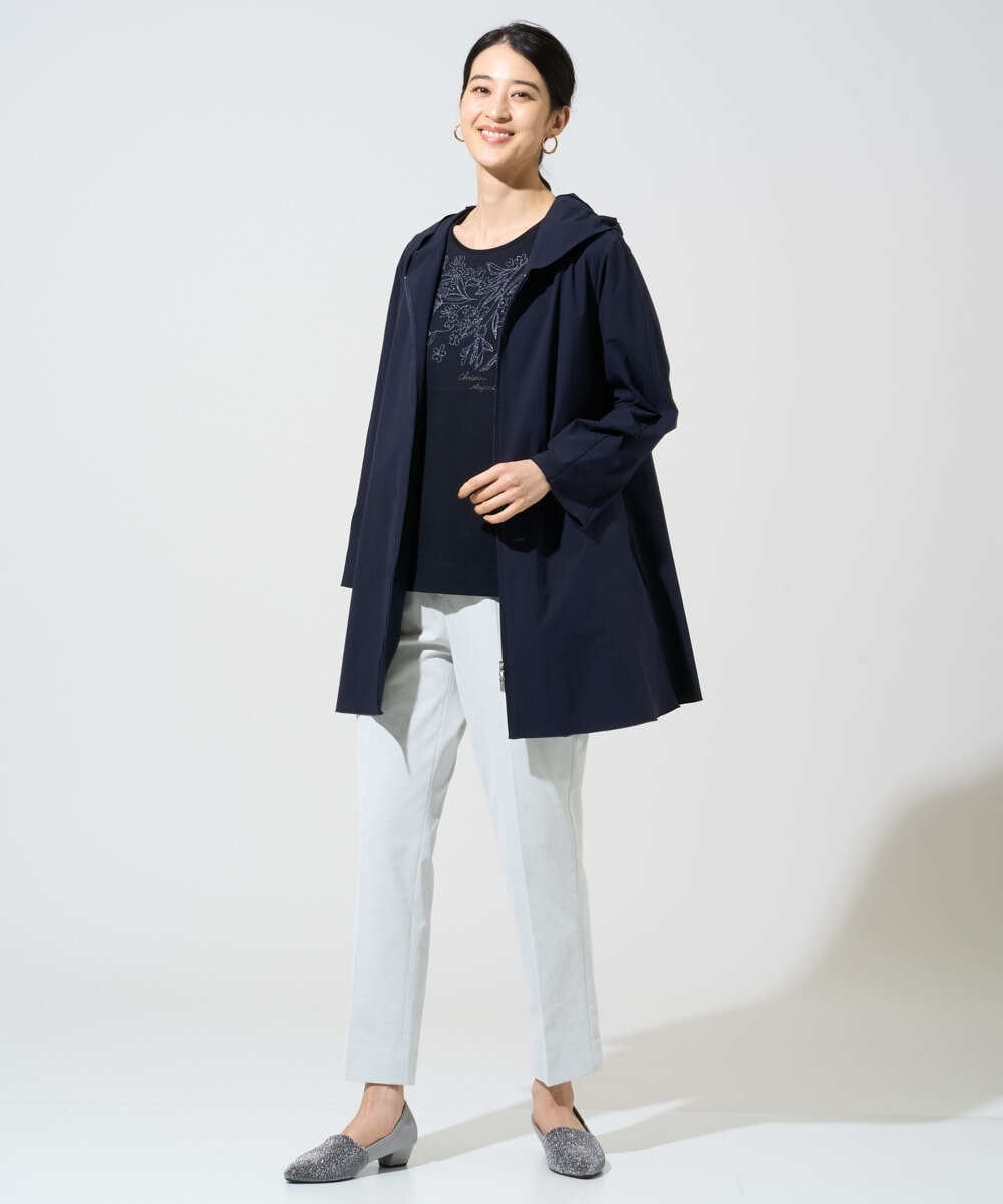 PRLGE06250 CHRISTIAN AUJARD(クリスチャン・オジャール) [通気性]リランチェスティックパンツ ライトグレー