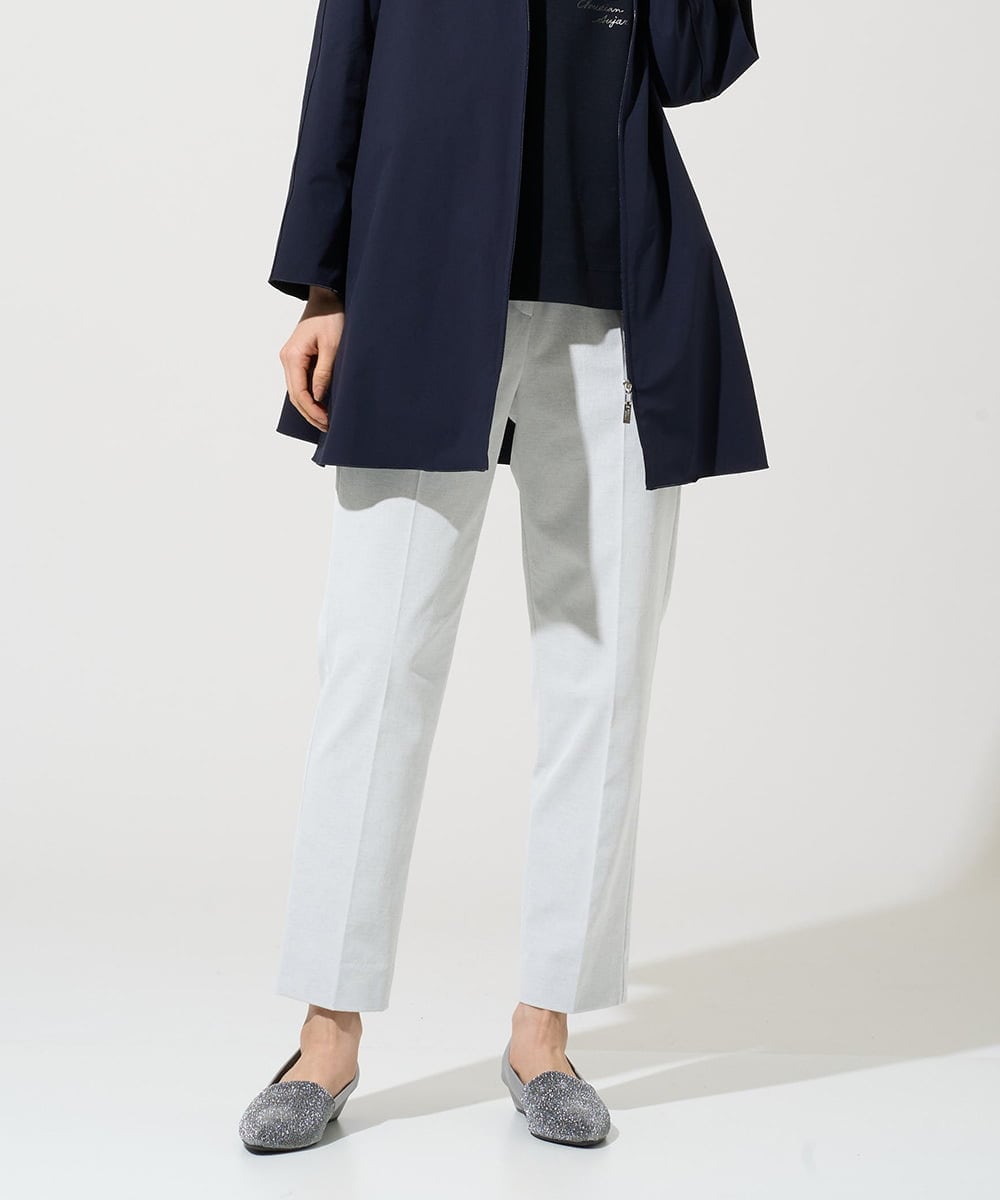 PRLGE06250 CHRISTIAN AUJARD(クリスチャン・オジャール) [通気性]リランチェスティックパンツ ライトグレー