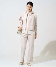 PRLGE07290 CHRISTIAN AUJARD(クリスチャン・オジャール) [セットアップ対応]ジャージーデニムパンツ ベージュ