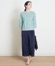 PRLGS15330 CHRISTIAN AUJARD(クリスチャン・オジャール) リバーシブルプリーツパンツ ネイビー×ネイビー