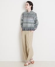 PRLGS20330 CHRISTIAN AUJARD(クリスチャン・オジャール) [セットアップ対応]タック入りセミワイドパンツ ベージュ