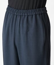 PRLGW06360 CHRISTIAN AUJARD(クリスチャン・オジャール) [吸水速乾]ウエストゴムサイドプリーツパンツ ネイビー