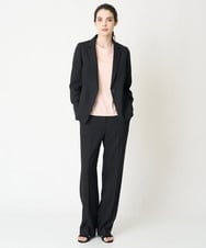 PRLGW08390 CHRISTIAN AUJARD(クリスチャン・オジャール) [接触冷感･吸水速乾･セットアップ対応]オックスストレッチパンツ ブラック