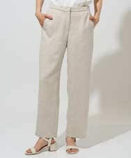 PRLHD08290 CHRISTIAN AUJARD(クリスチャン・オジャール) ツイルリネーラストレートパンツ ベージュ
