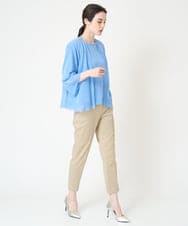 PRLHW12240 CHRISTIAN AUJARD(クリスチャン・オジャール) ベーシック美シルエットパンツ ベージュ