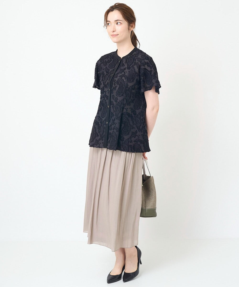 接触冷感・ドライタッチ]リバーシブルウエストゴムパンツ(フル  