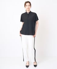PRLHW39290 CHRISTIAN AUJARD(クリスチャン・オジャール) サイドラインストレートパンツ ホワイト