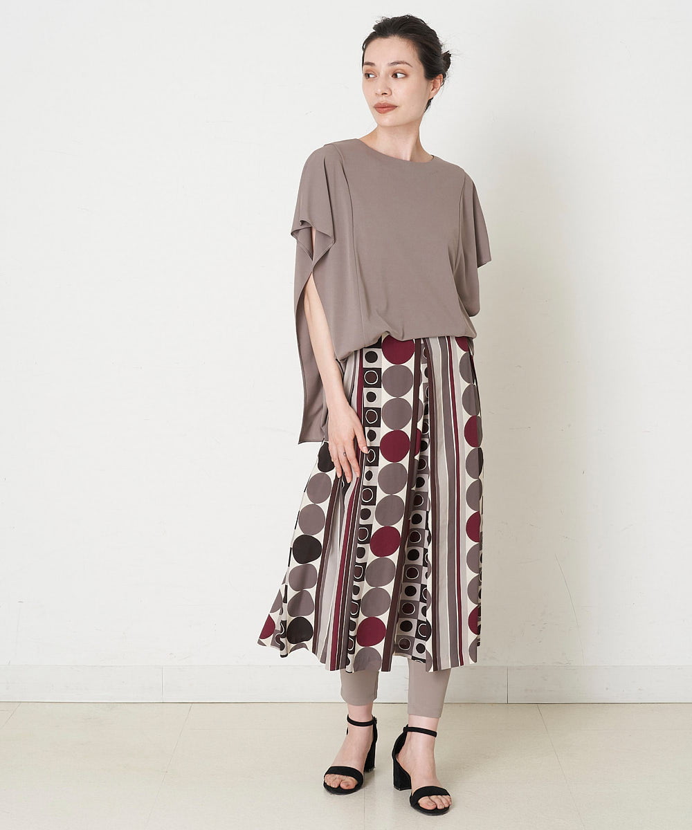 PRLJP40160 CHRISTIAN AUJARD(クリスチャン・オジャール) ベーシックレギンス ベージュ