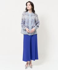 PRLJR53270 CHRISTIAN AUJARD(クリスチャン・オジャール) ジャージワイドパンツ ブルー