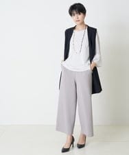 PRLJR53270 CHRISTIAN AUJARD(クリスチャン・オジャール) ジャージワイドパンツ ベージュ