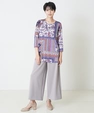 PRLJR53270 CHRISTIAN AUJARD(クリスチャン・オジャール) ジャージワイドパンツ ベージュ