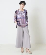 PRLJR53270 CHRISTIAN AUJARD(クリスチャン・オジャール) ジャージワイドパンツ ベージュ