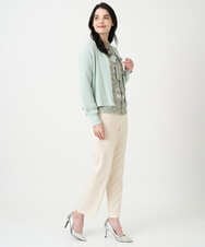 PRSEE02390 CHRISTIAN AUJARD(クリスチャン・オジャール) [アンサンブル対応]ホールガーメントニットカーディガン グリーン