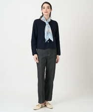 PRSEE10460 CHRISTIAN AUJARD(クリスチャン・オジャール) ツィーディーニットジャケット ネイビー