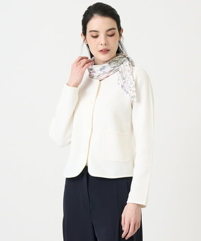 PRSEE10460 CHRISTIAN AUJARD ツィーディーニットジャケット