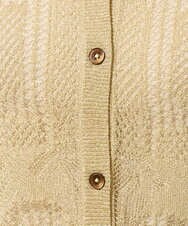 PRSGD56390 CHRISTIAN AUJARD(クリスチャン・オジャール) シャイニーメッシュ羽織り ゴールド