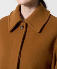 PRUAD40700 CHRISTIAN AUJARD(クリスチャン・オジャール) フェイクファーコンビショートコート ブラウン