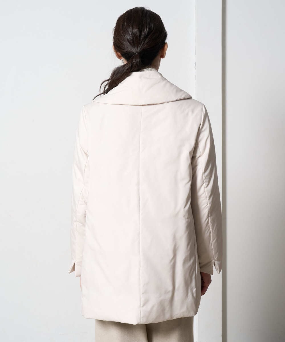 PRVAD43800 CHRISTIAN AUJARD(クリスチャン・オジャール) [暖か･軽い]ミドル丈ダウンコート アイボリー