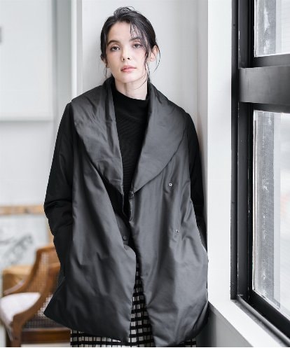 PRVAD43800 CHRISTIAN AUJARD [暖か･軽い]ミドル丈ダウンコート