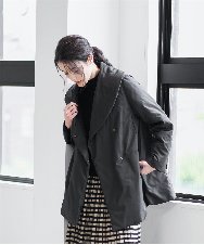 PRVAD43800 CHRISTIAN AUJARD(クリスチャン・オジャール) [暖か･軽い]ミドル丈ダウンコート ブラック