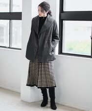 PRVAD43800 CHRISTIAN AUJARD(クリスチャン・オジャール) [暖か･軽い]ミドル丈ダウンコート ブラック