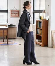 PRVAD43800 CHRISTIAN AUJARD(クリスチャン・オジャール) [暖か･軽い]ミドル丈ダウンコート ブラック