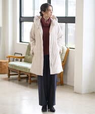 PRVAD44900 CHRISTIAN AUJARD(クリスチャン・オジャール) [暖か･軽い]フーディーダウンコート アイボリー