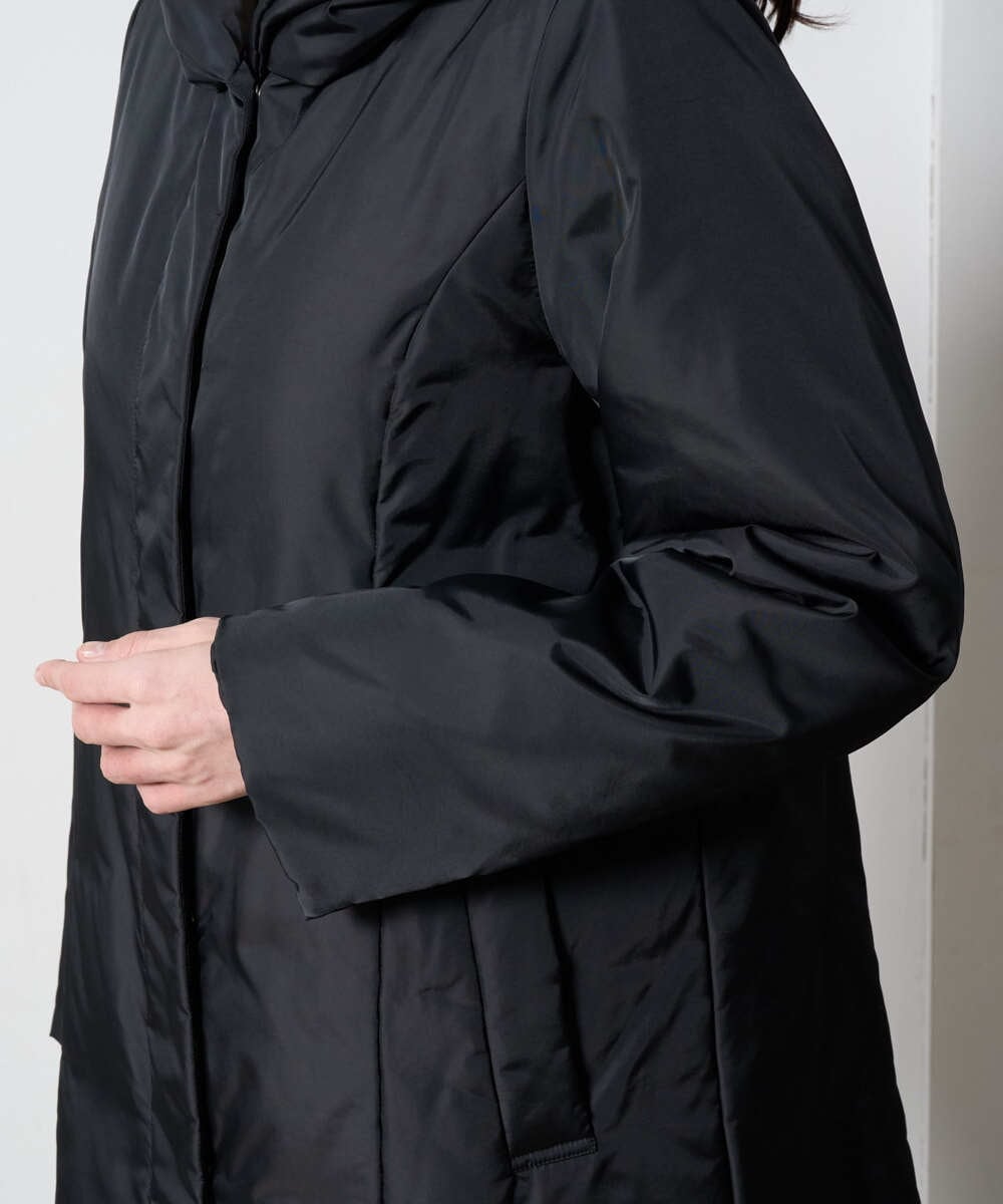 PRVAD44900 CHRISTIAN AUJARD(クリスチャン・オジャール) [暖か･軽い]フーディーダウンコート ブラック