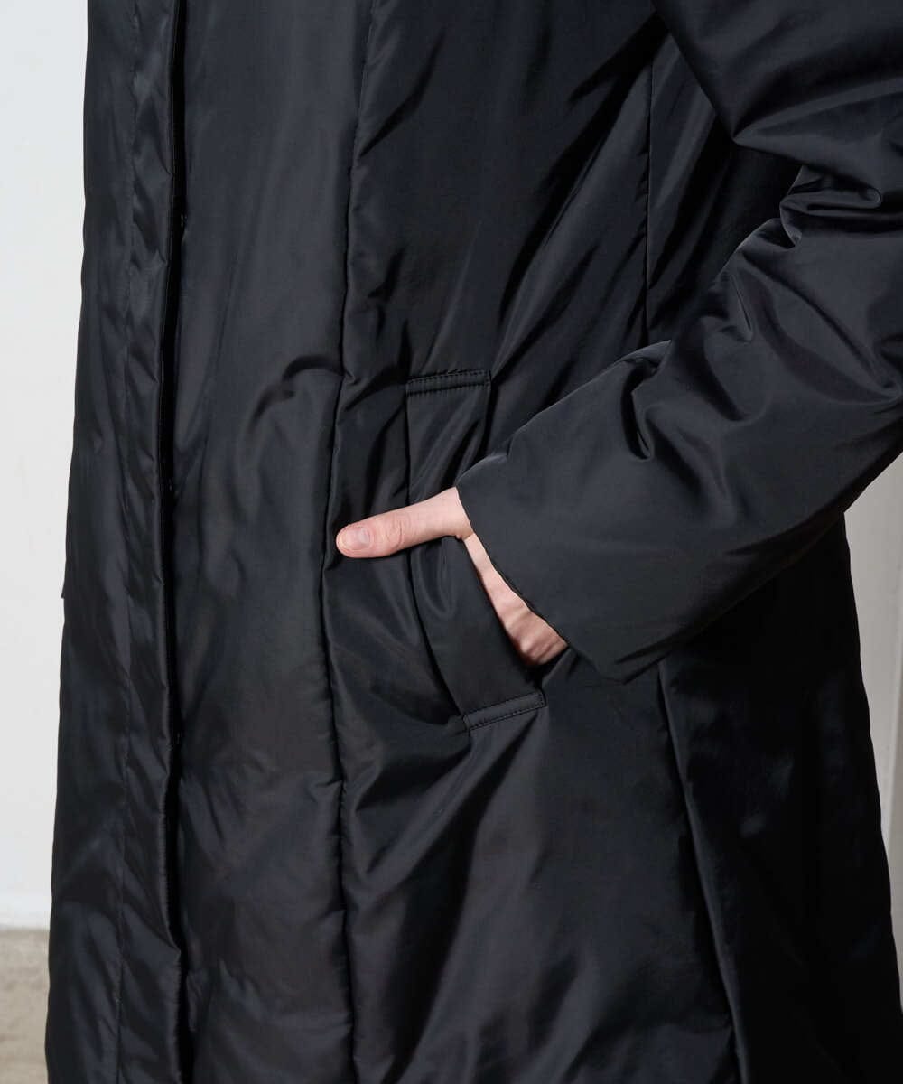 PRVAD44900 CHRISTIAN AUJARD(クリスチャン・オジャール) [暖か･軽い]フーディーダウンコート ブラック